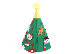 Chapéu de Natal Decorativo para Festa em Casa com Acessórios Vibrantes e Seguros