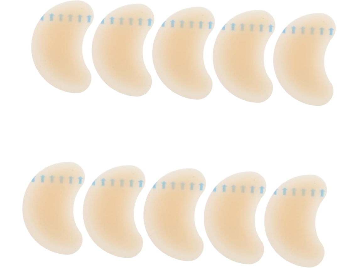 Calcanhares De Gel, Pacote Com 10 Unidades, Proteção Confortável E Leve Contra Assaduras, Ideal Para Esportes E
