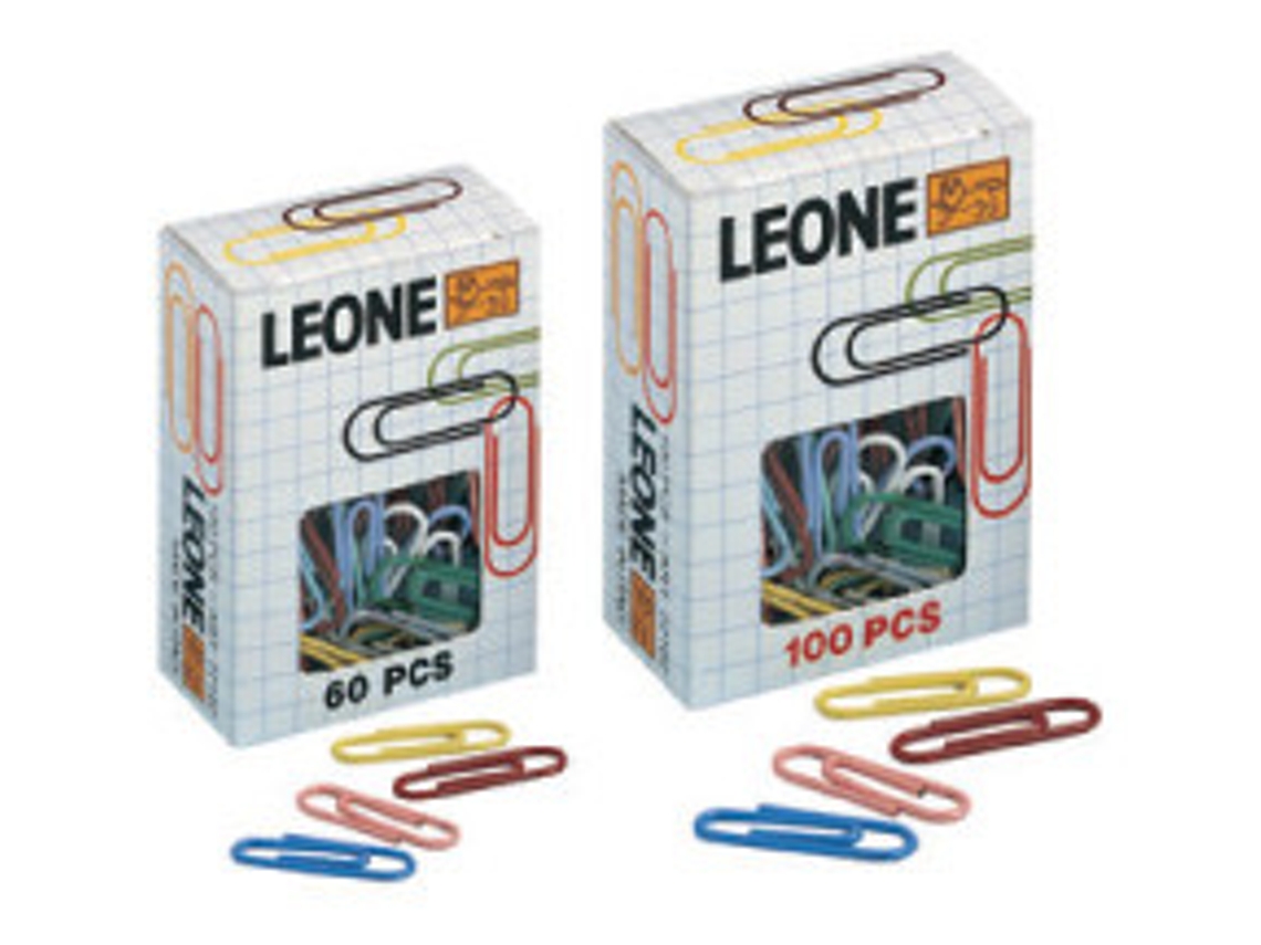 Molho Leone Clips Clipe de papel 32mm Metal, Plástico