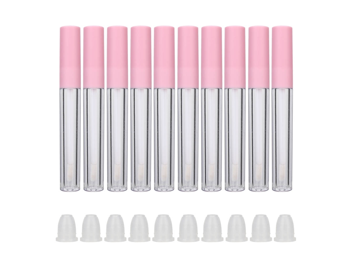Frascos Recarregáveis Diy Bálsamo Labial Armazenamento Maquiagem