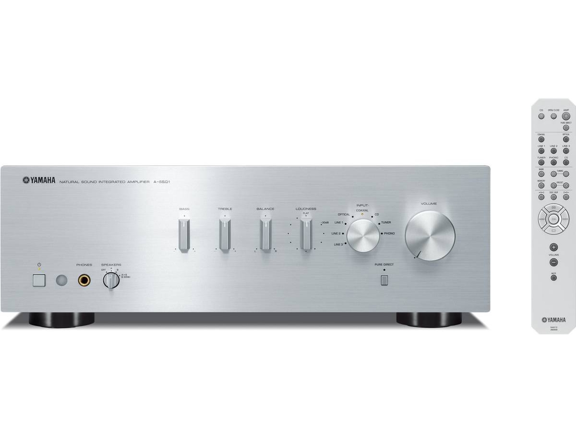 Amplificador Stereo YAMAHA A-S501 Prata