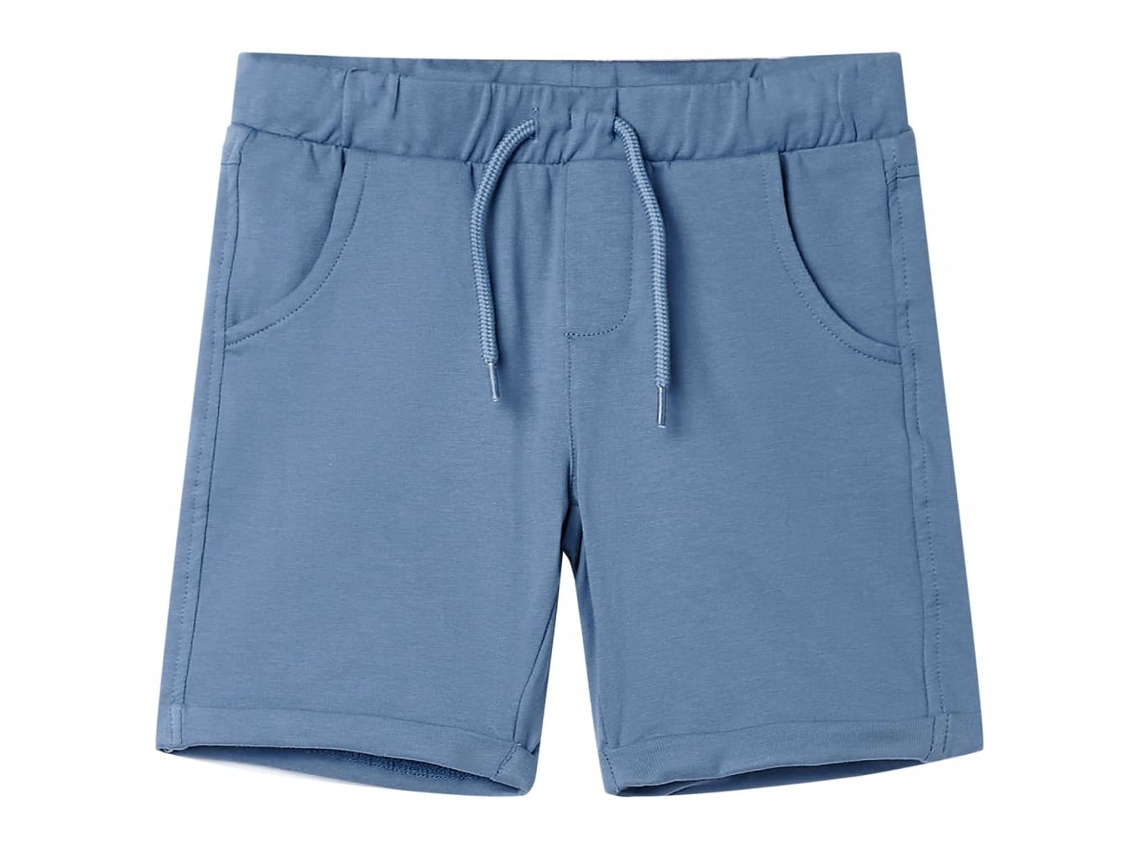 Calções De Criança Com Cordão Azul-escuro 140