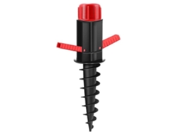 Marbueno Pincho Parasol Plástico Preto 37x6x6 Cm Praia E Jardim 10505