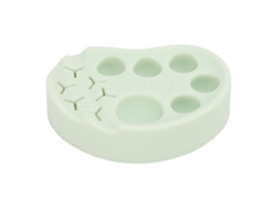 Paleta de loção para lifting de cílios e laminação de sobrancelhas, bandeja de silicone multifuncional para permanente de cílios e pigmentos.