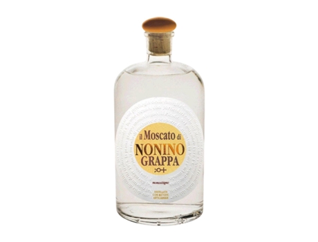 Aguardente Grappa NONINO Monovitigno Klares Destillat Mascate Garrafa Especial (2 L - 1 Unidade)