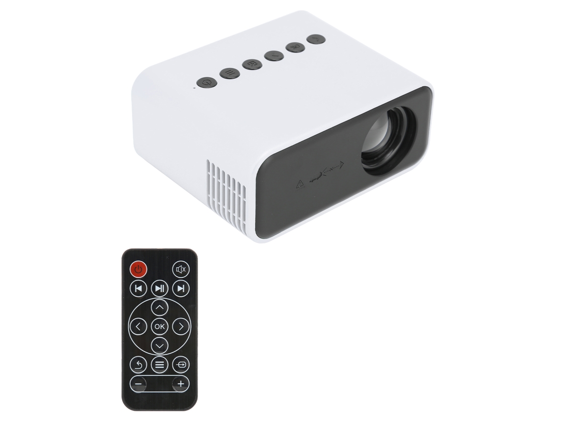 Projetor Portátil Com Projeção De Tela E Conexão Com Celular