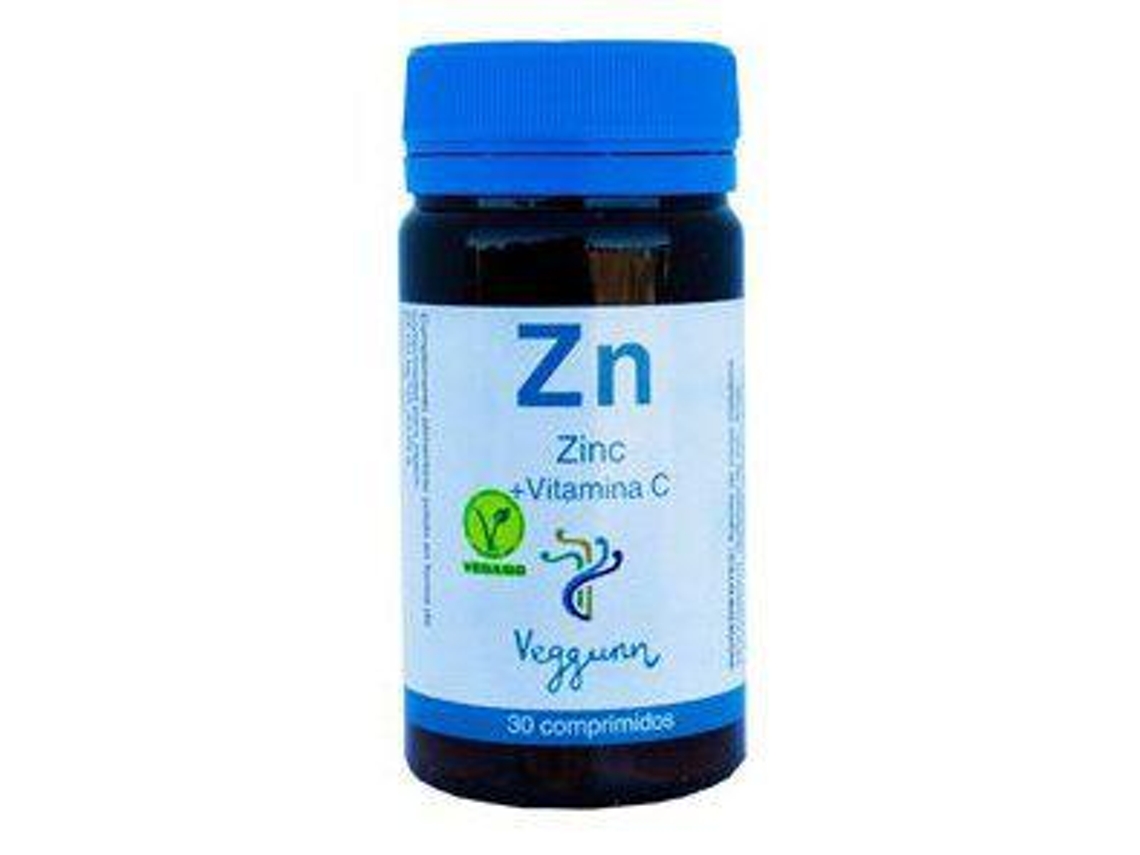 Veggunn Zinco vitamina C 30 comprimidos