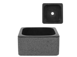 Sink, Sinks Vidaxl Preto Pedra (30 X 30 X 15 Cm)
