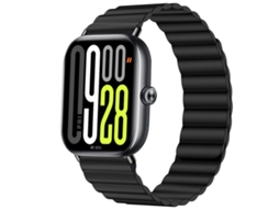 Bracelete Para Xiaomi Band 9 Pro / 8 Pro - Silicone Macio - Fecho Magnético Preta