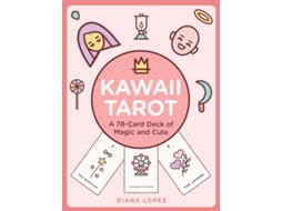 Livro Kawaii Tarot de Diana Lopez (Inglês)
