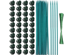 vara De Bambu Para Arranjos Florais, 38 Cm, Para Suporte