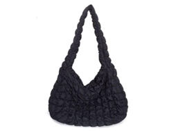 2026 bolso Tote Casual de Gran Capacidad Con Diseño Plisado de Nylon Luxury para Hombro Y Mano