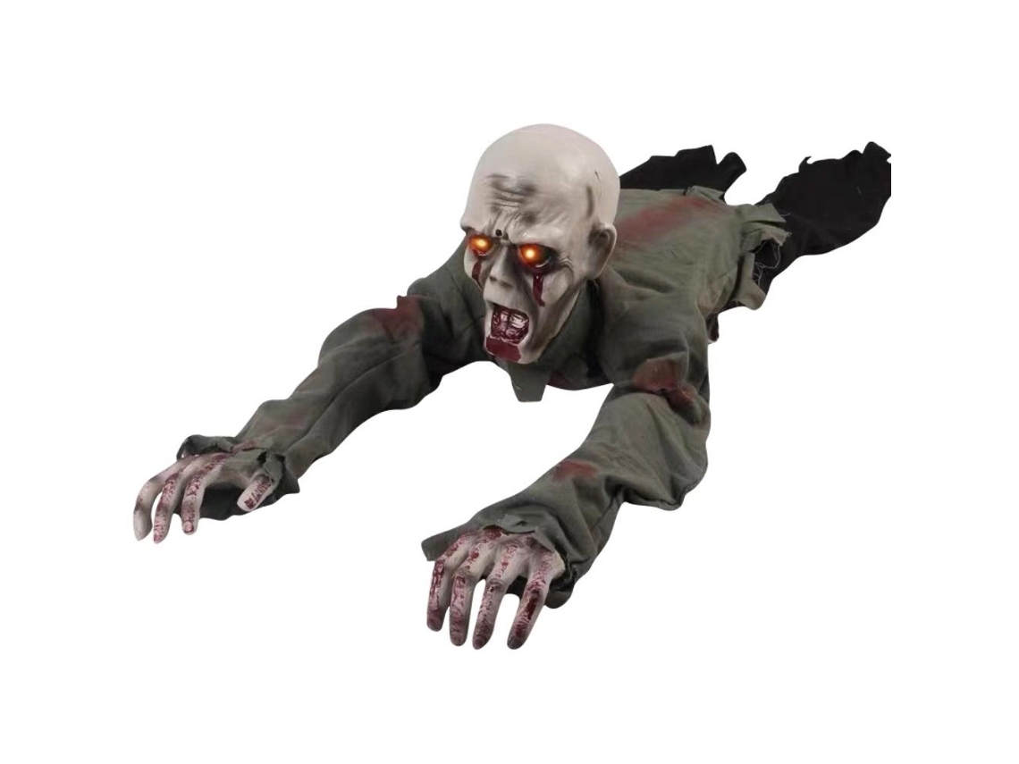 Primerox fantasma Rastejante Elétrico com Controle por Voz e Som Assustador Decoração Halloween