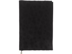 Capa Para Alcorão Healeved: Bolso Tecido A6 14,7 X 10,2 Cm, Preta, Com Porta-canetas Lavável, Ideal Livros