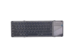 Teclado Bluetooth Dobrável TAISHENGDA, com Touchpad, portátil, para escritório, compatível com vários sistemas