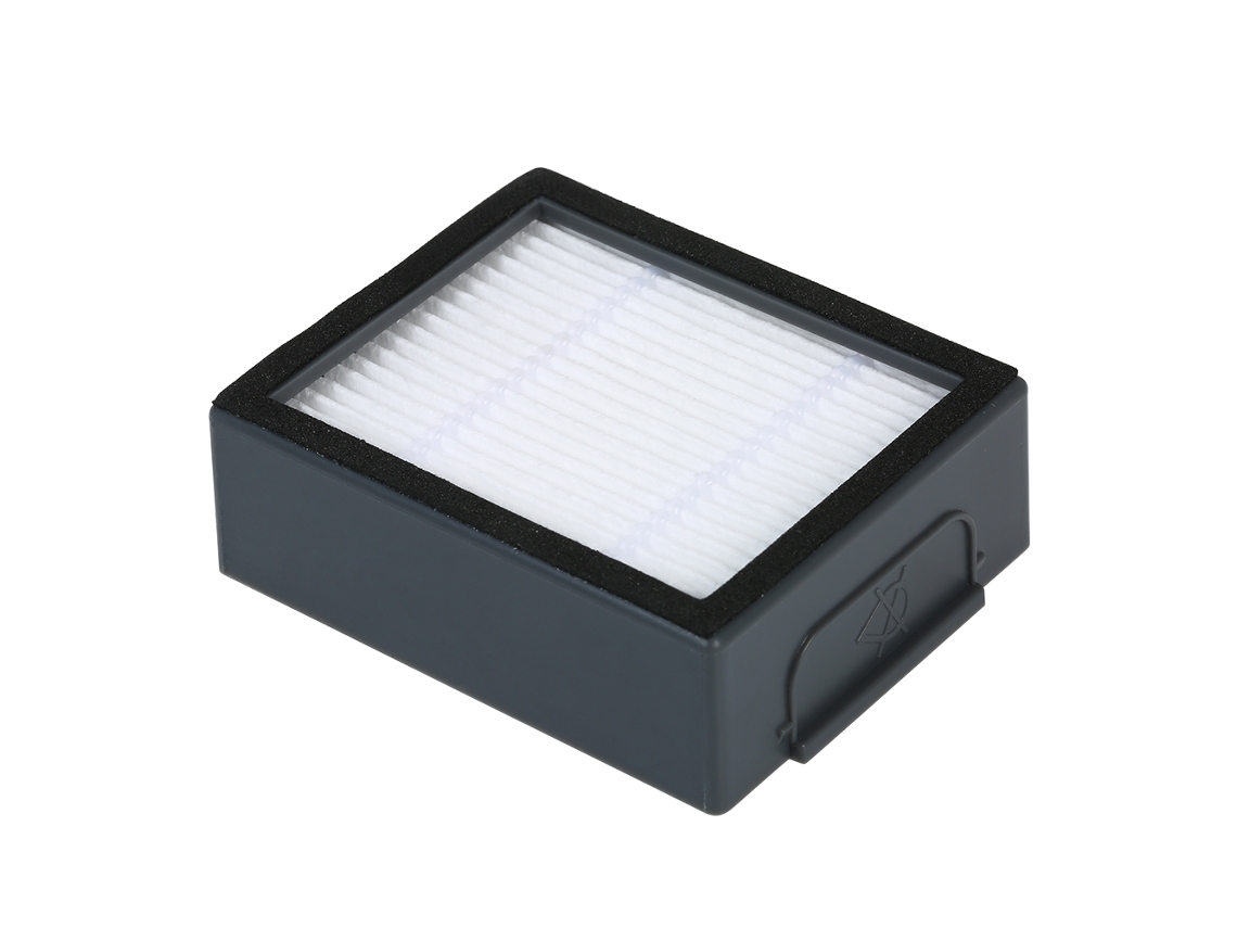 Kit 7 Acessórios Substituição Irobot Roomba I7 I7+/plus E5 E6 E7: 2 Escovas Laterais 2 Filtros 2 Escovas Cilíndricas