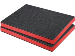 2 Inserts En Mousse Para Boîtes À Utils, De Rangement, Tapis Découpables Loisirs Créatifs Et Tables Miniatures