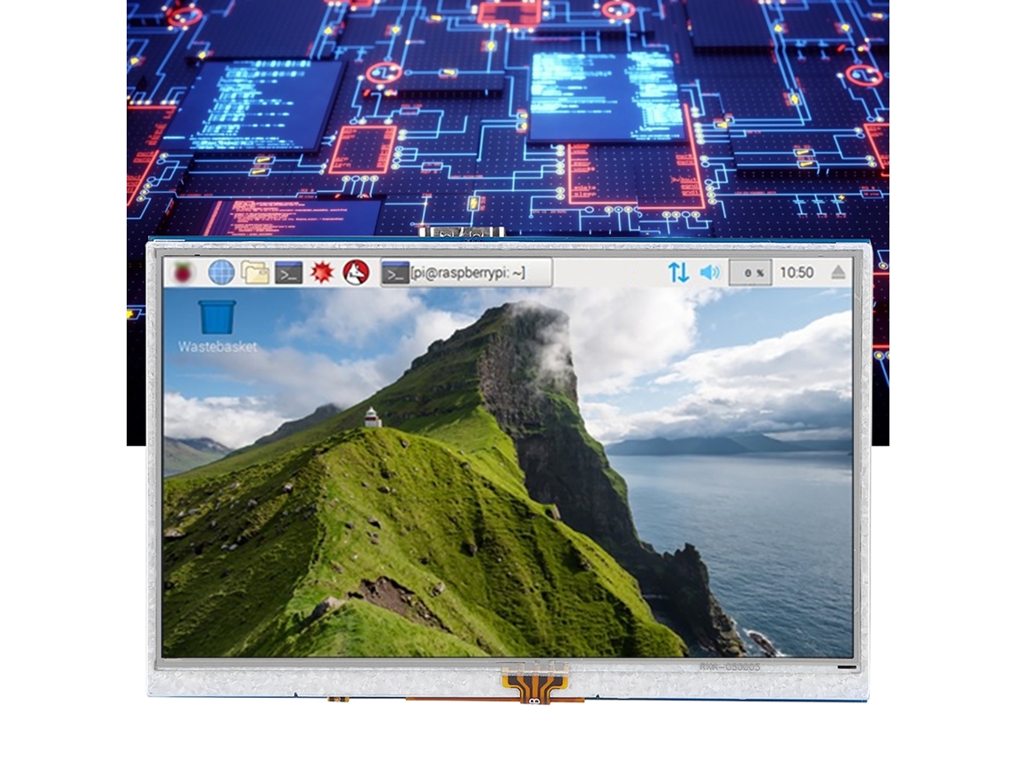 Tela Lcd De 5 Polegadas Hdmi Para Raspberry Pi