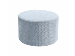 Repousa-Pés DKD HOME DECOR (Azul Celeste - Poliéster - 55 x 55 x 35 cm)