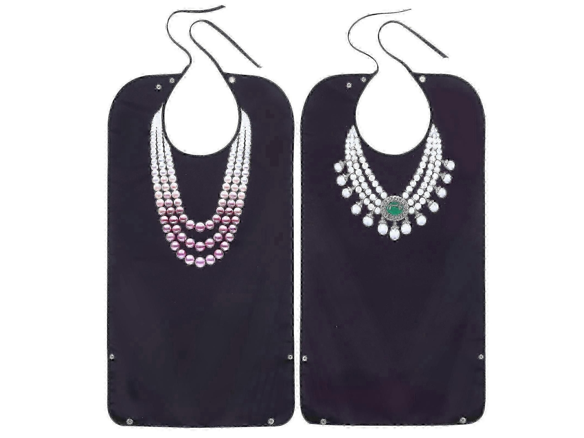Conjunto De 2 Babadores Adultos, Babadores Para Mulheres, Babador Para Idosos, Acessórios Para Alimentação - Ótimo