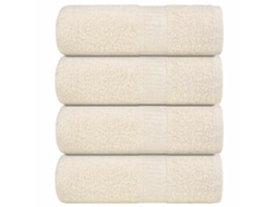 Guest Towel, Guest Towels Vidaxl Creme Algodão (30 X 50 Cm)