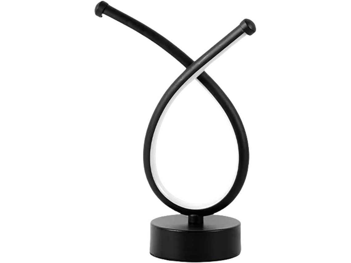 Luminária De Mesa Led Regulável Com 3 Modos De Iluminação E Design Abstrato | Luminária De Cabecei Gokoco