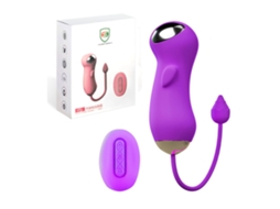 Vibrador de controle remoto Yizhood (Roxa)