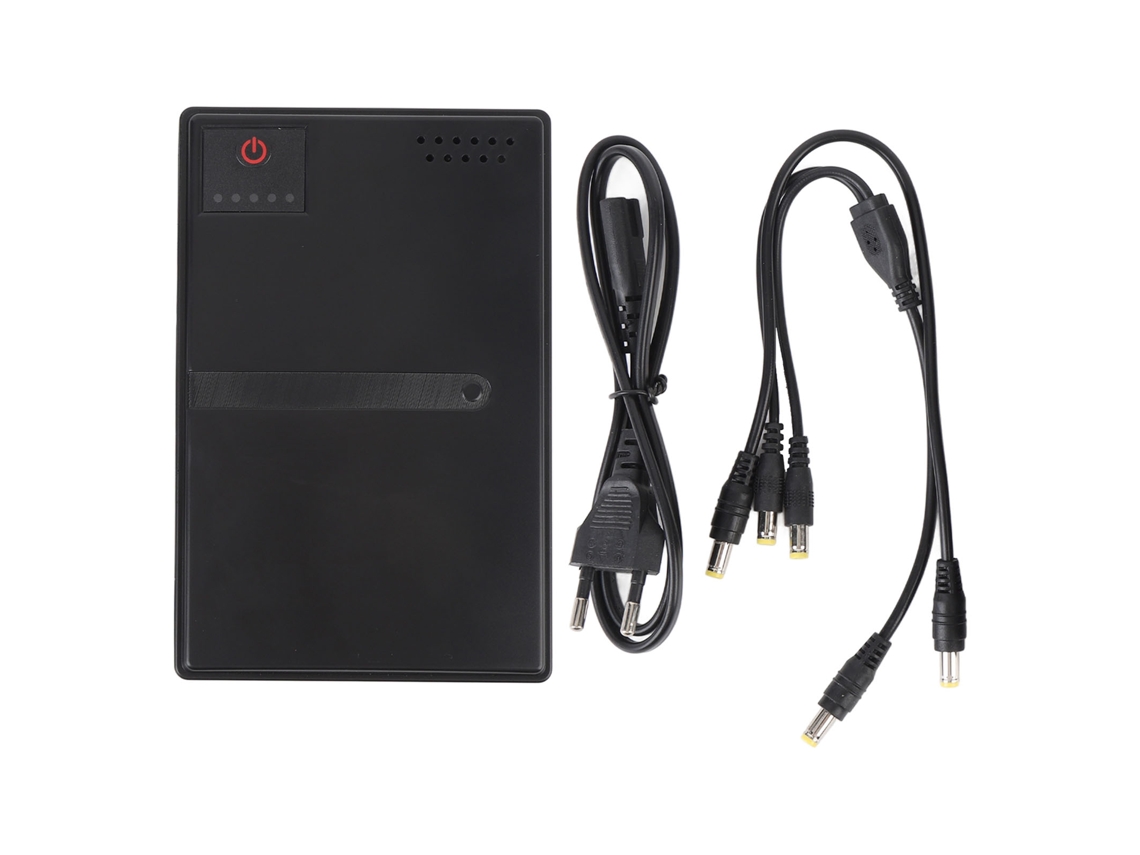 Mali fonte de Alimentação Ininterrupta 7200mah Pequena para Roteador Modem Óptico Mp3 Mp4 com Plugue Eu