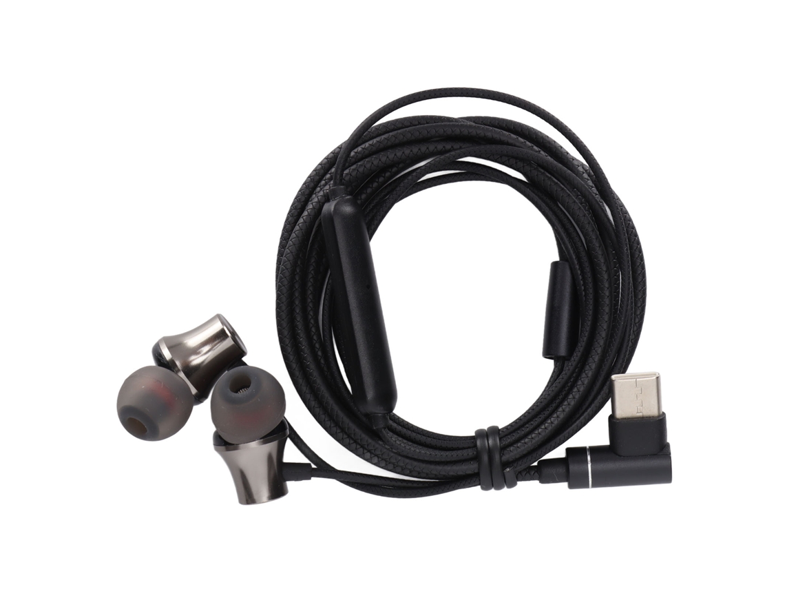 Fones Ouvido Fio LAXISCREED Type c/3.5mm com Microfone