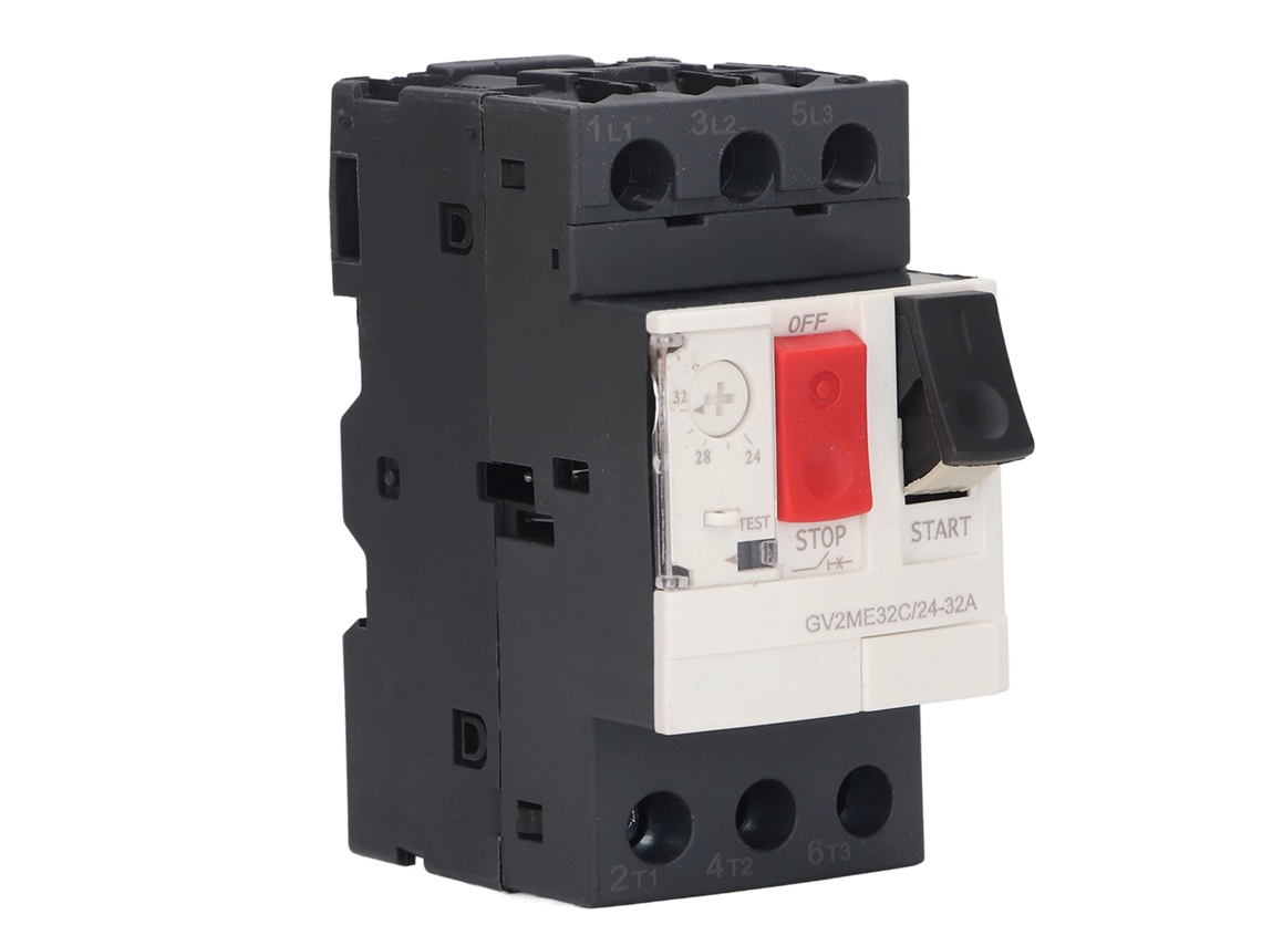 Laxiscreed Disjuntor Trifásico Com Arranque Manual E Proteção Contra Sobrecarga Para Segurança Elétrica