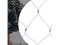 Vidaxl Rede Luzes De Natal 4x4 M 544 Luzes Led Int/ext Azul