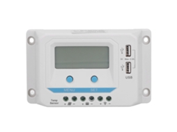 Controlador de Carga Solar PWM EL2410Z 12v/24v 10a com LCD e Usb