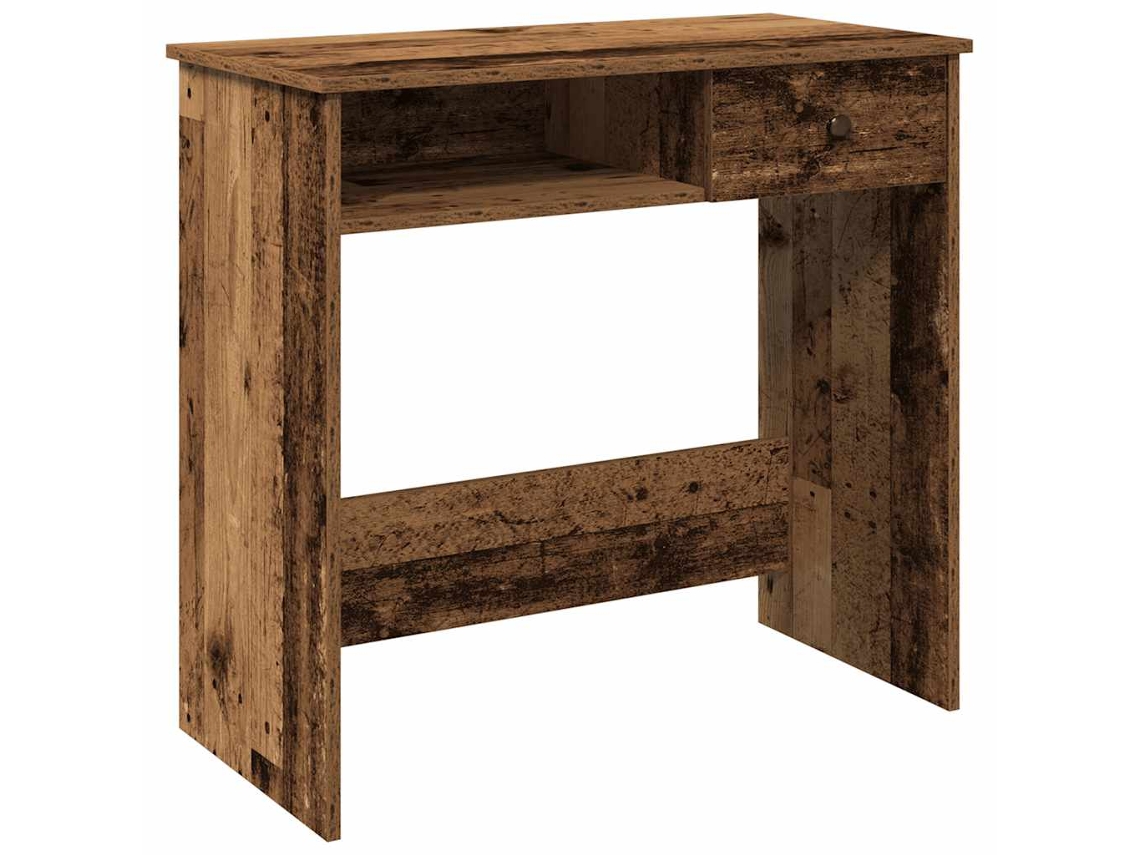 Desk, Desks Vidaxl Marrom Madeira Processada (n/a)