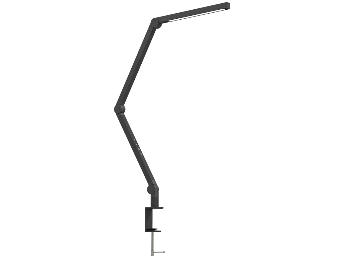 Luminária Mesa Brilho Cor Ajustáveis 96 Leds Preta VELTRIX