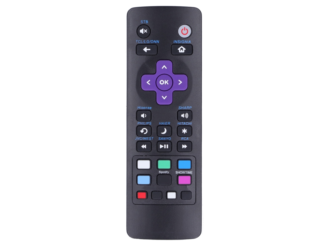 Control Remoto T1107B para TV compatible con TCL Hulu Vudu 55US5800, 32S850, 65US5800 | S/MARCA