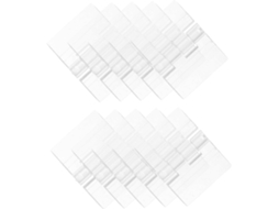 Pequenas De Acrílico Sosoport (10 Para Portas Caixas E Vidros,