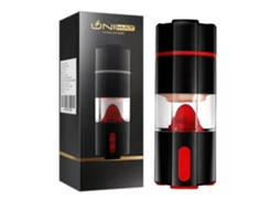 Masturbador Automático De Língua 8 5 Polegadas Preto Yunzii