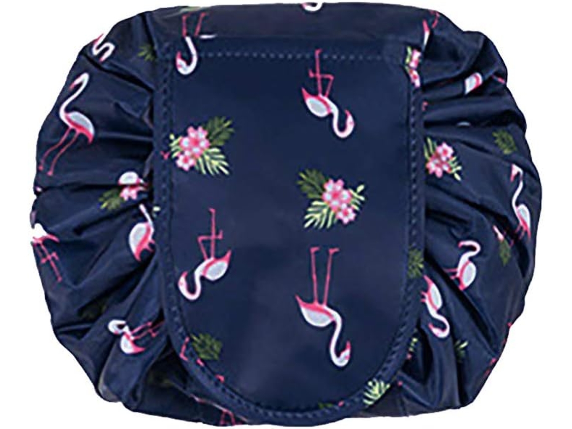 Bolsa De Maquilhagem Grande Impermeável Flamingo