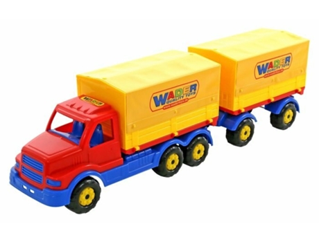 Polesie 44273 Stalker Tarpaulin Car With Trailer In Mesh Wader