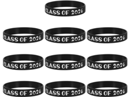 Holibanna Conjunto De 10 Pulseiras De Silicone Para Formato Pulseiras Temáticas Festa Unissex Ajustáveis Confortáveis E