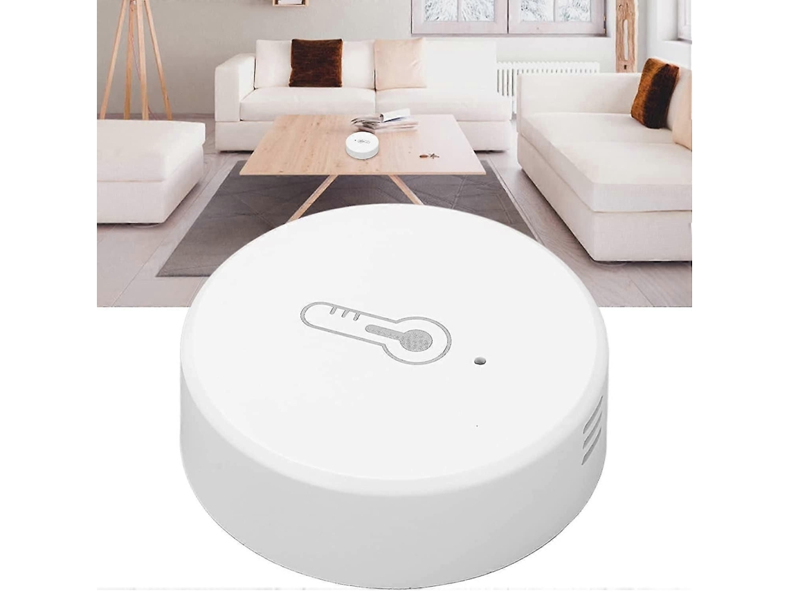 Termómetro Higrómetro Tuya Com Sensor, Medidor De Temperatura E Humidade Para Interior - Elysve
