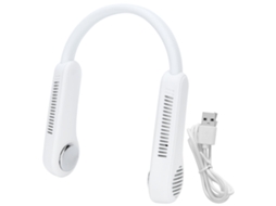 Laxiscreed Ventilador De Pescoço Usb Com 3 Velocidades E Purificação De Ar Por Íons Negativos