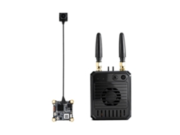 Transmissor Fpv Digital Hd Startrc Vt5 de 5,8 Ghz, Preto, 1080p/60fps, Câmara Cmos de 1/2,8'' com Recetor para Drones e Aviões Rc. MDUG