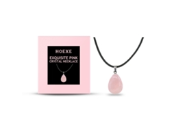 Colar de Quartzo Rosa com Design Elegante, Marca LAXISCREED