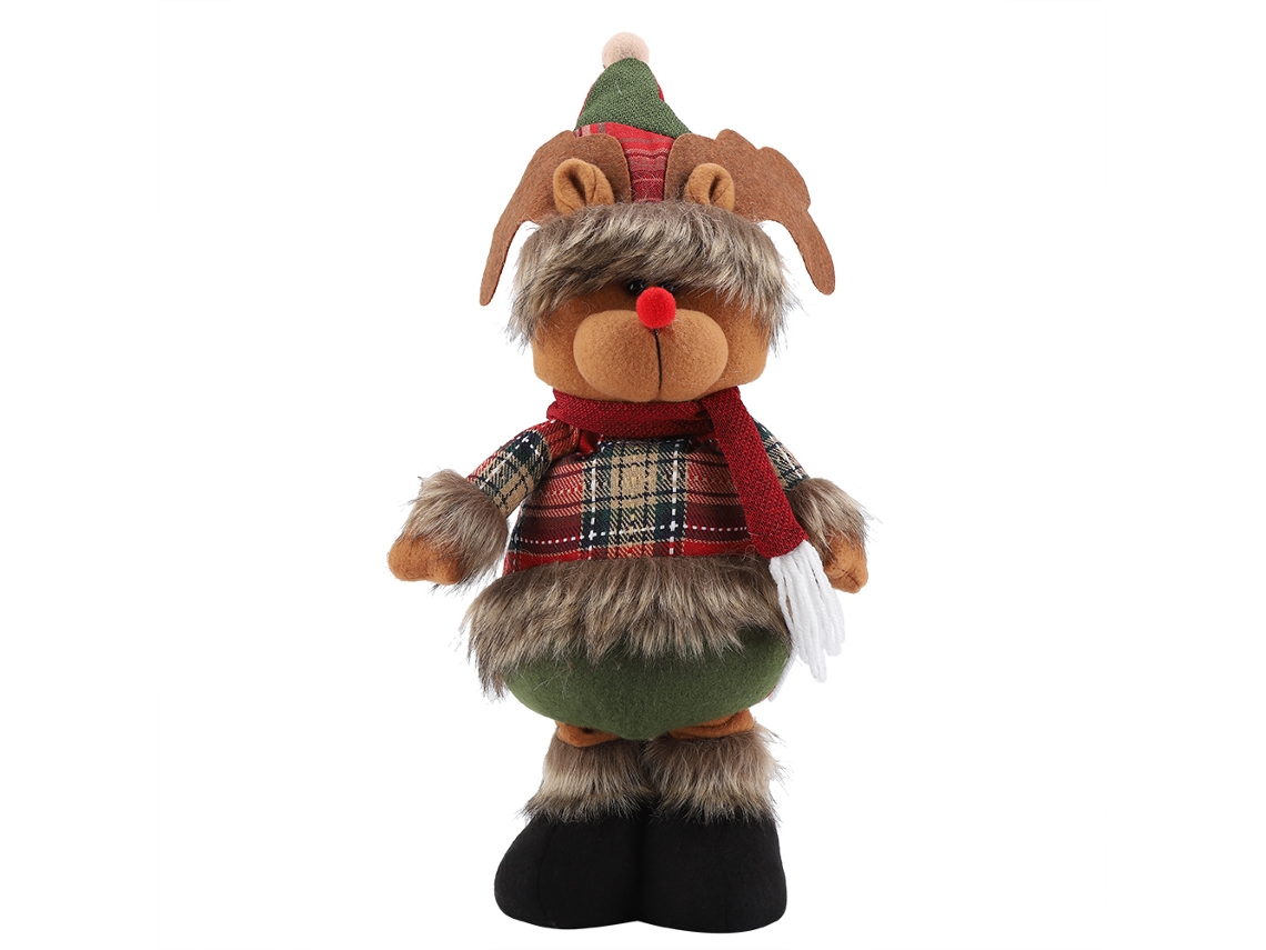 Bonecos De Natal Retrácteis Laxiscreed Para Enfeites De Festa Em Casa, Escritório E Mesa