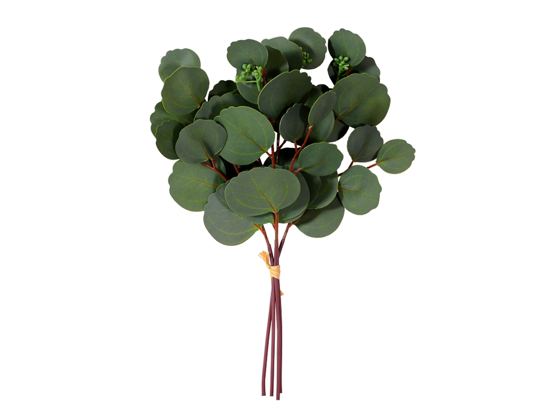 Laxiscreed Ramos De Eucalipto Artificial Com Pontas Redondas Para Decoração De Casa E Casamentos