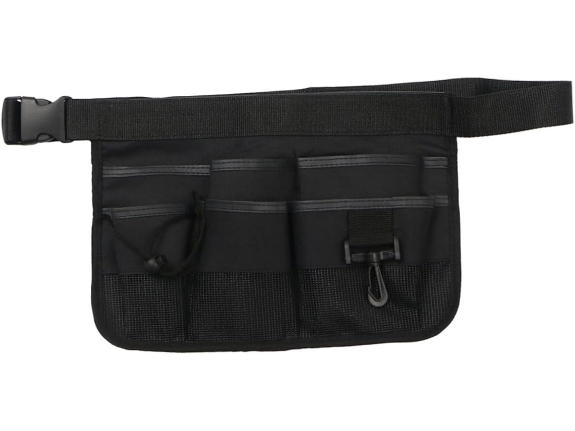 Cinto De Ferramentas Jardinagem Ajustável Pretyzoom, Bolsa Leve Em Tecido Oxford Com Três Bolsos Para Organização Do