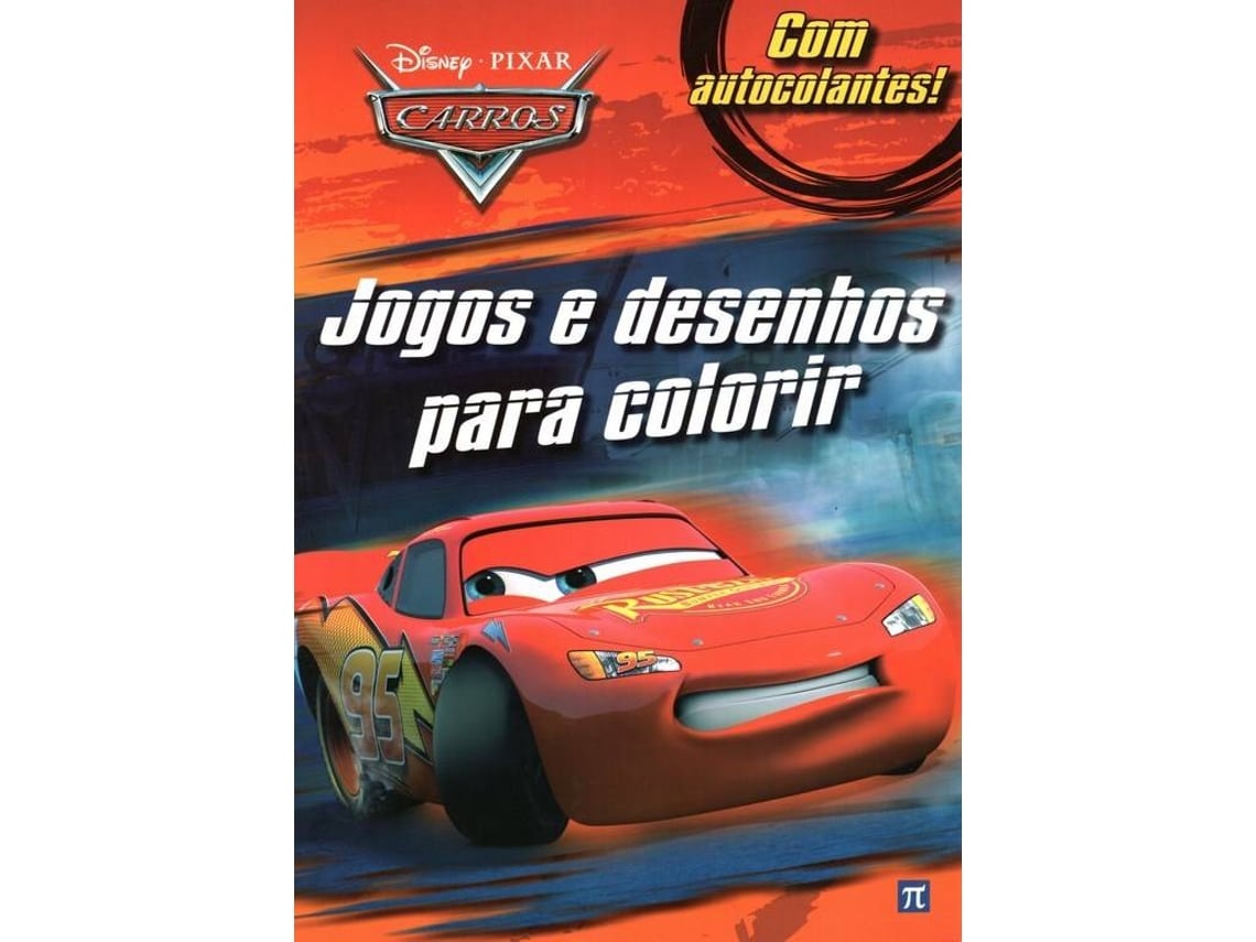 Livro Carros - Jogos e Desenhos para Colorir (Português)