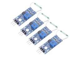Kit Módulo Sensor Reed Chave Magnética Normalmente Aberta 4pcs/set Diy