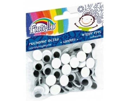 Kit De Adesivos Para Os Olhos Conjunto De 80 Elementos, Autocolantes Para Decoraçao, Educação E Diversao Criativa. Fiorello